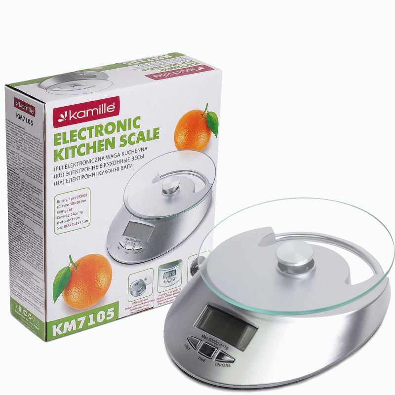 Весы кухонные Kamille KM-7105