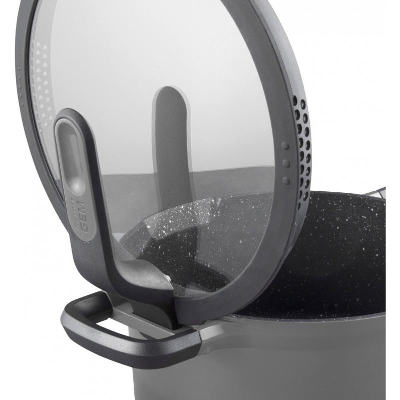 Кастрюля BergHOFF Gem Grey 2307418 4,7 л