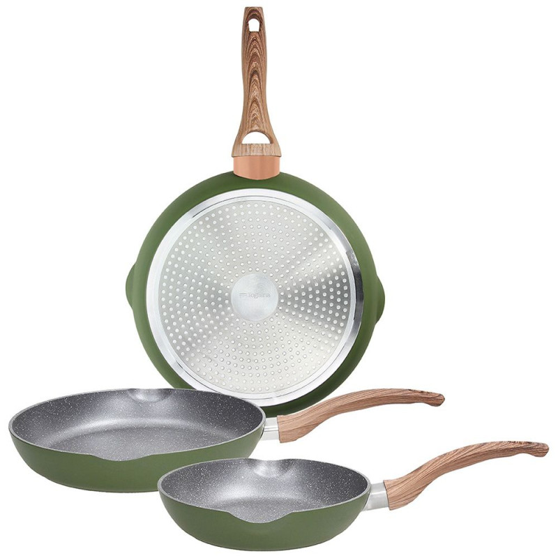 Набор сковородок Tognana Grancucina Jungle V97913BJUIN 3 пр