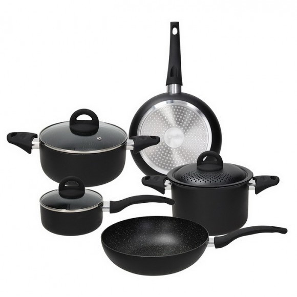 Набор кастрюль Tognana Grancucina Rock V979119RKBL