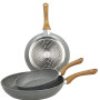 Набор сковородок Tognana Grancucina Stone&Wood V779133MGRW 3пр