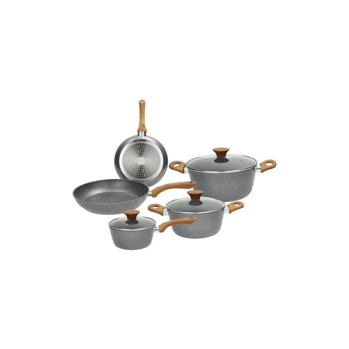 Набор кастрюль Tognana Grancucina Stone&Wood V779128MGRW