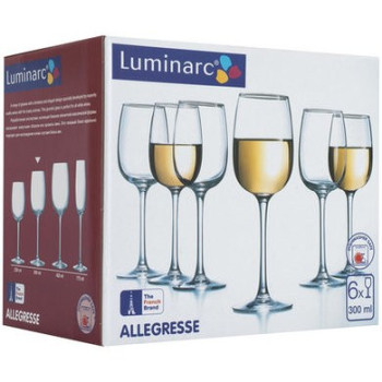 Бокалы для вина Luminarc Allegresse J8164 300мл 6шт.