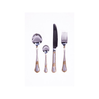 Набор столовых приборов HOFFBURG HB-24708GS Elegance 24 пр