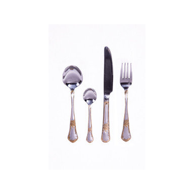 Набор столовых приборов HOFFBURG HB-24708GS Elegance 24 пр