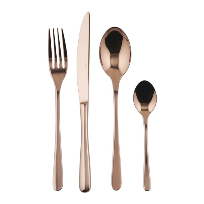 Набор столовых приборов Sambonet Linear Copper 24 пр