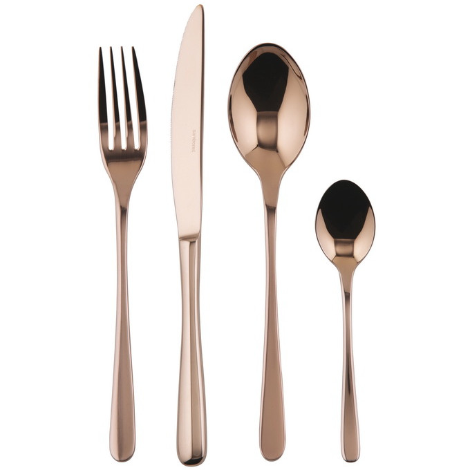 Набор столовых приборов Sambonet Linear Copper 24 пр