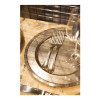 Набор столовых приборов Sambonet Filet Toiras PVD Diamond White Gold 24 пр