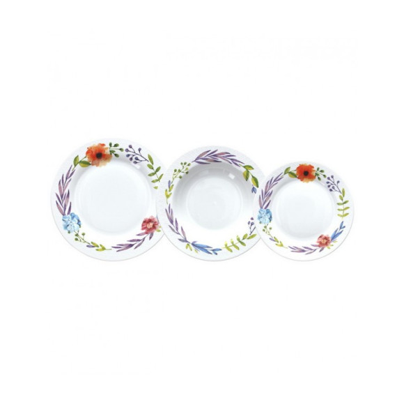 Столовый сервиз Tognana Atollo Flores AJ070184450 18 пр