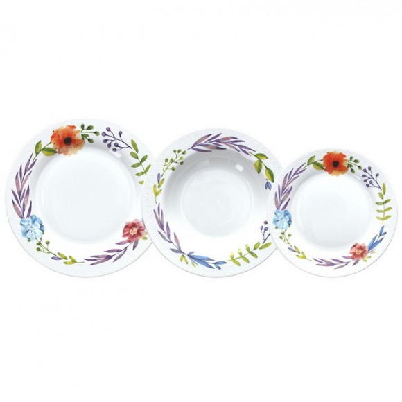 Столовый сервиз Tognana Atollo Flores AJ070184450 18 пр