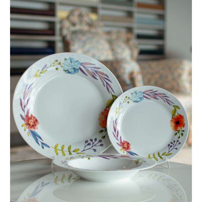 Столовый сервиз Tognana Atollo Flores AJ070184450 18 пр