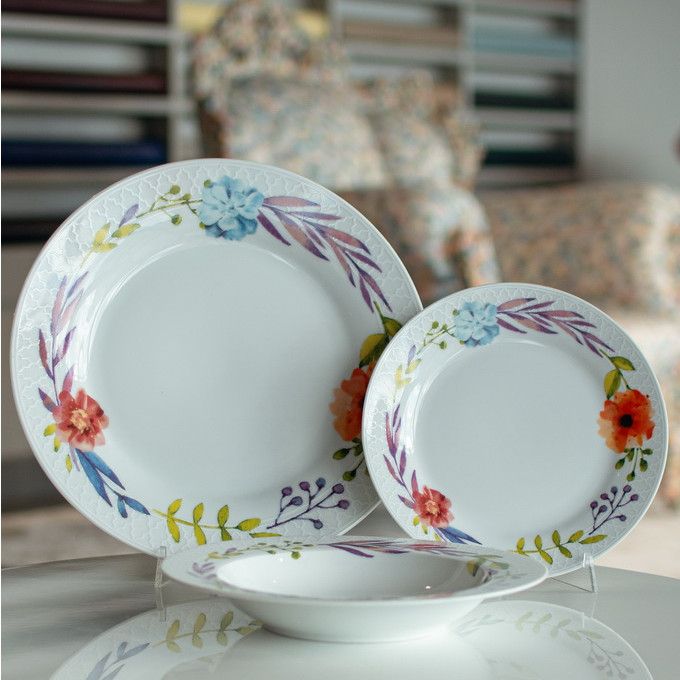 Столовый сервиз Tognana Atollo Flores AJ070184450 18 пр