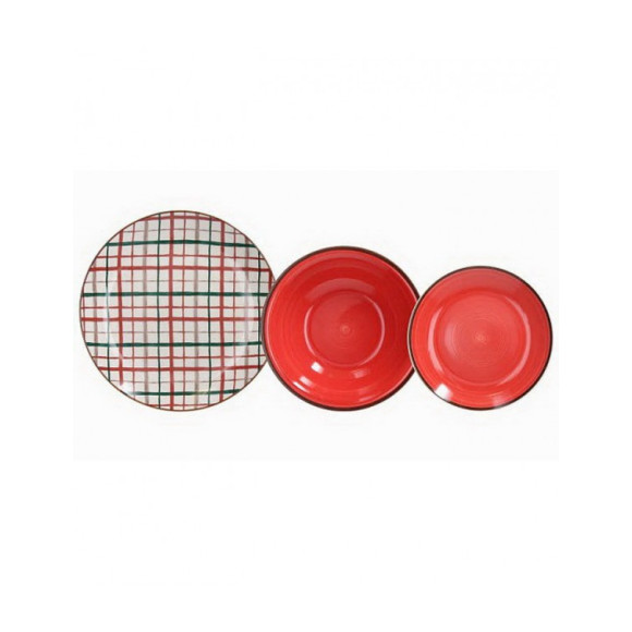 Столовый сервиз Tognana Louise Red tavern LS170189270 18 пр