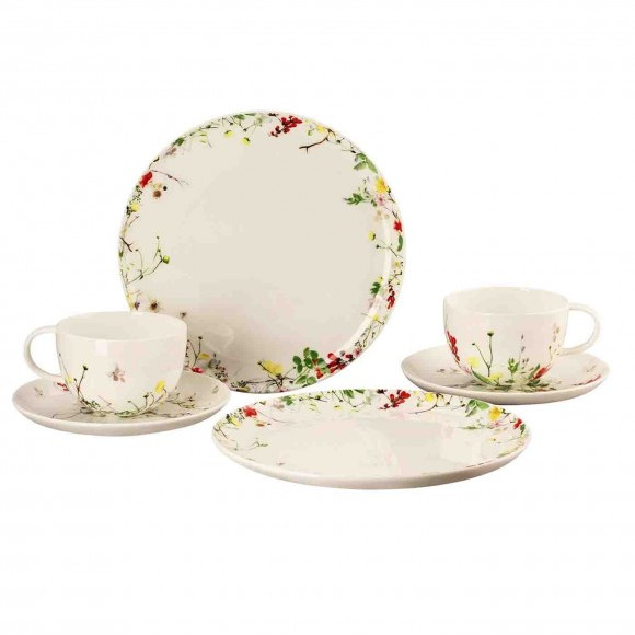 Набор посуды для завтрака Rosenthal Brillance Fleurs Sauvages 10530-405101-28597 6 пр