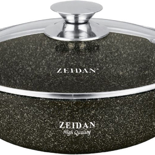 Жаровня со стеклянной крышкой Zeidan Z-50235 28 см