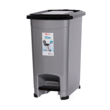 Контейнер для мусора Elfplast elf-558 "Slim" 15л