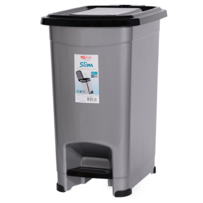 Контейнер для мусора Elfplast elf-558 "Slim" 15л