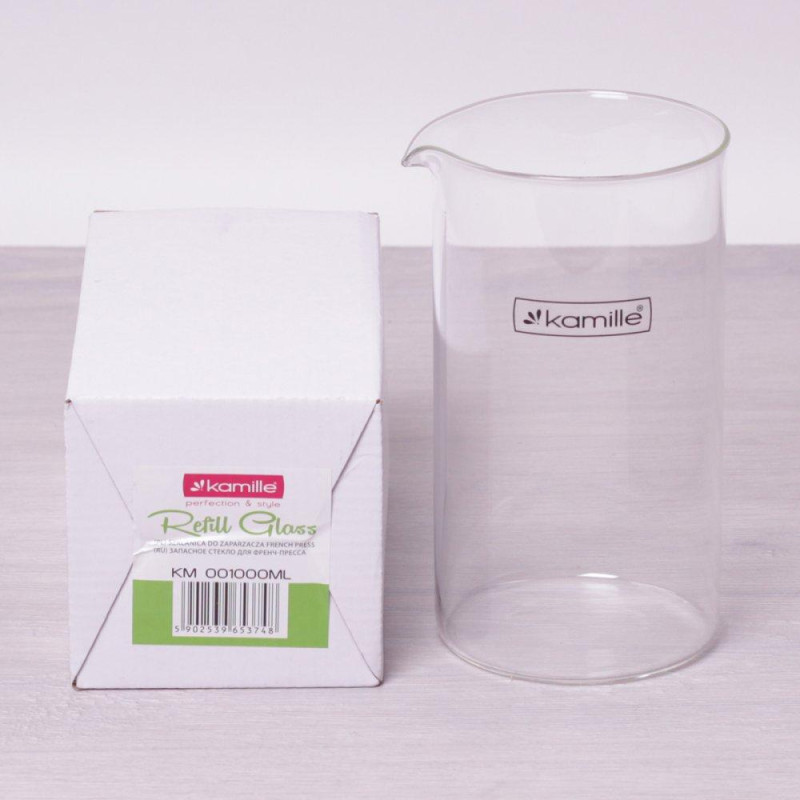 Колба для френч-пресса Kamille KM 001000ML 1,0 л