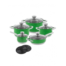 Набор кастрюль Royalty Line RL-1232 Green
