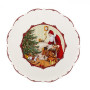 Блюдо круглое Villeroy & Boch Toys Fantasy "Санта приносит подарки" 14-8332-2241 42 см