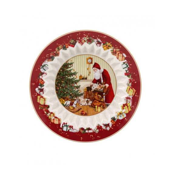 Салатник большой Villeroy & Boch Toys Fantasy "Санта приносит подарки" 14-8332-3634 25 см