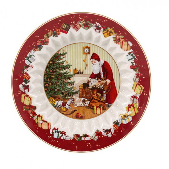 Салатник большой Villeroy & Boch Toys Fantasy "Санта приносит подарки" 14-8332-3634 25 см