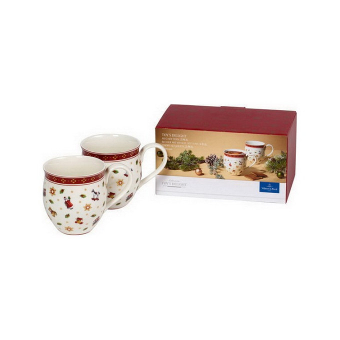 Набор из 2 кружек Villeroy & Boch Toys Delight "Игрушки" 14-8585-8404 440 мл