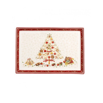 Блюдо для торта Villeroy & Boch Winter Bakery Delight 14-8612-2850 39х26,5 см