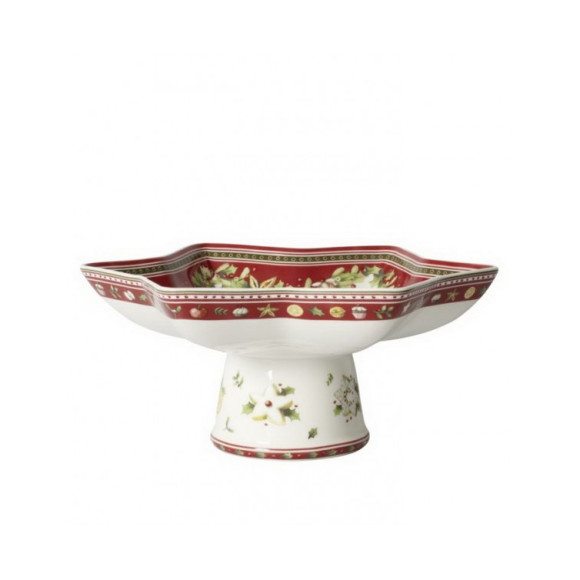 Блюдо на ножке Villeroy & Boch Winter Bakery Delight 14-8612-3840 27,5x30,8x15,5 см