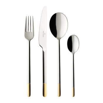 Набор столовых приборов Villeroy & Boch Ella gold plated 12-6351-9030 24 пр