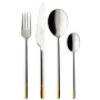 Набор столовых приборов Villeroy & Boch Ella gold plated 12-6351-9030 24 пр