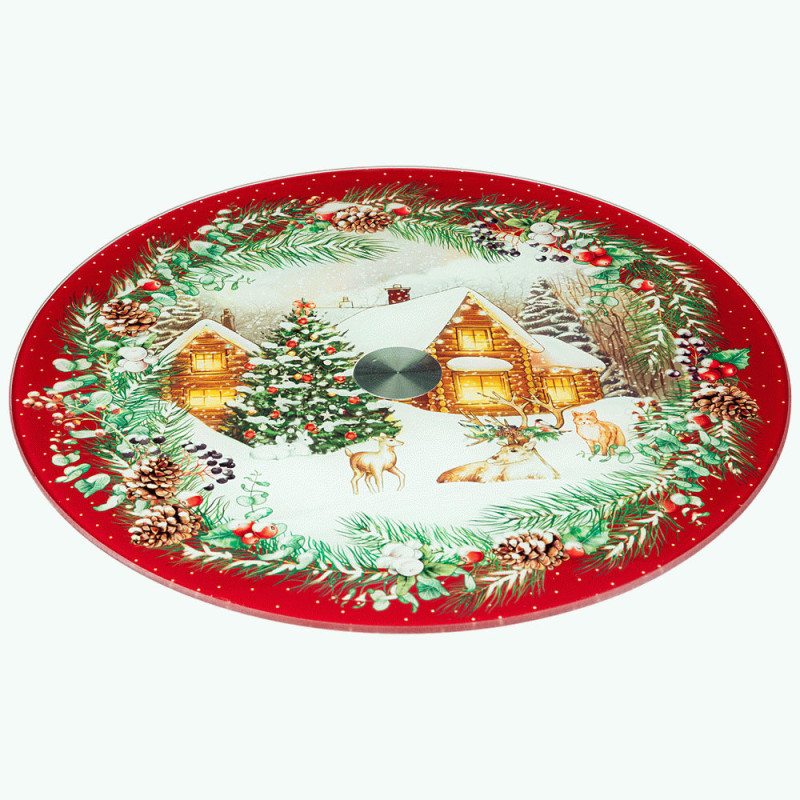 Тортовница вращающаяся Agness 357-230 32 см.