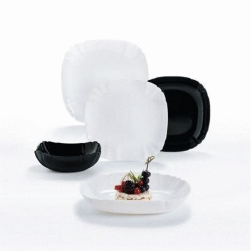 Сервиз столовый Luminarc Lotusia Black and White Q3022 19 пр.