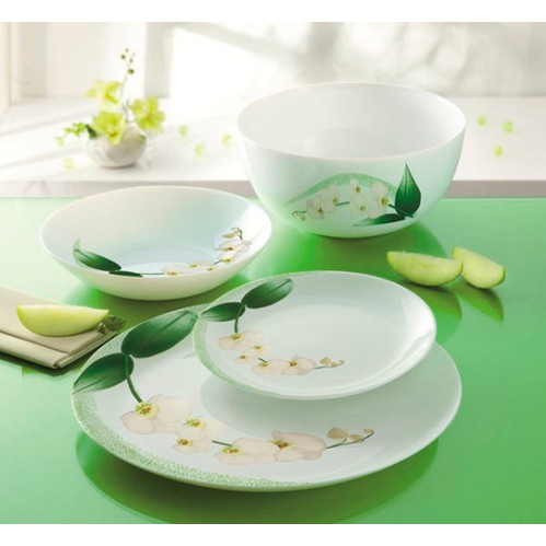 Сервиз столовый Luminarc White Orchid P9741 19 пр