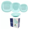 Сервиз столовый Luminarc Light Turquoise P7628 18 пр