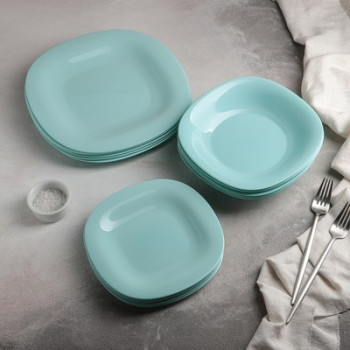 Сервиз столовый Luminarc Light Turquoise P7628 18 пр