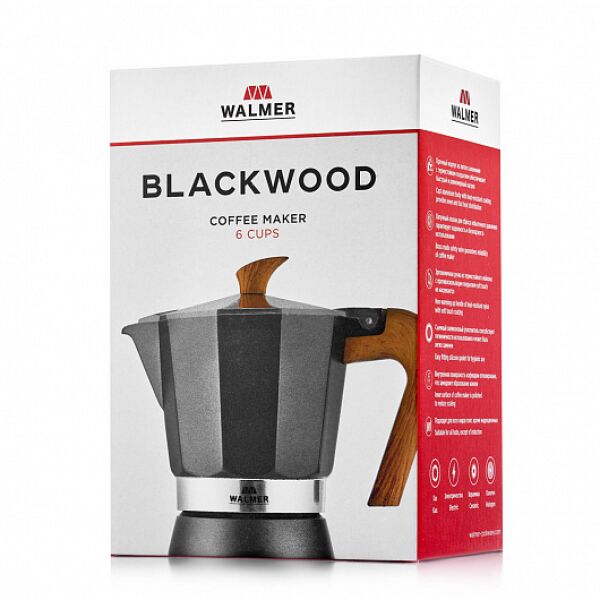 Гейзерная кофеварка Walmer Blackwood W37000604 300 мл