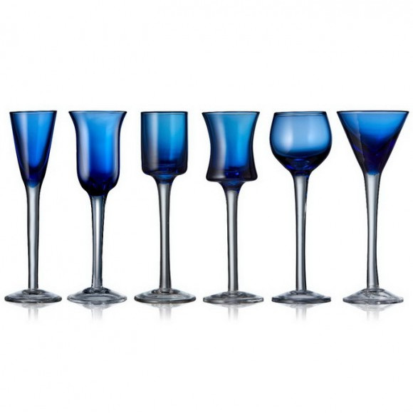 Набор шотов на ножке Lyngby Glas 12261 6 шт