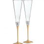 Набор бокалов для шампанского Wedgwood Vera Wang With Love Gold 40003664 2 шт