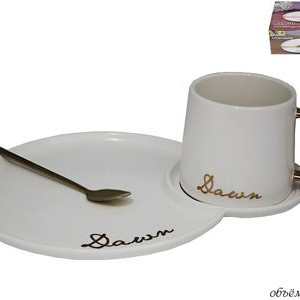 Чашка с блюдцем Lenardi 106-029