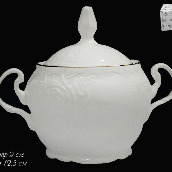Сахарница Lenardi Maria Gold 226-054