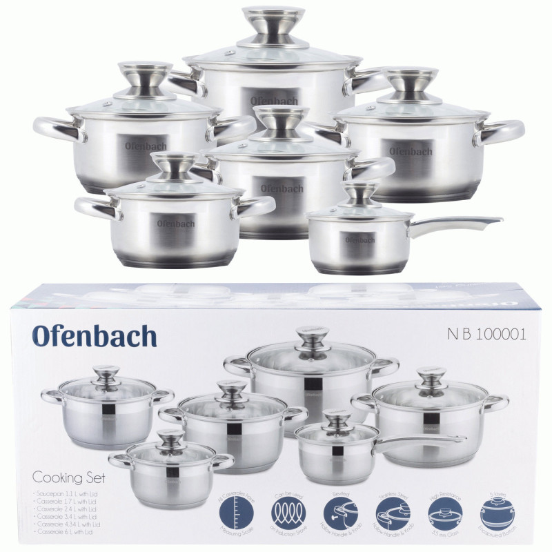 Набор кастрюль Ofenbach NB 100001