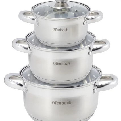 Набор кастрюль Ofenbach NB 100002