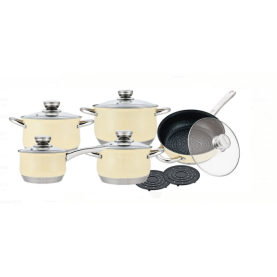 Набор кастрюль Royalty Line RL-1232 Cream