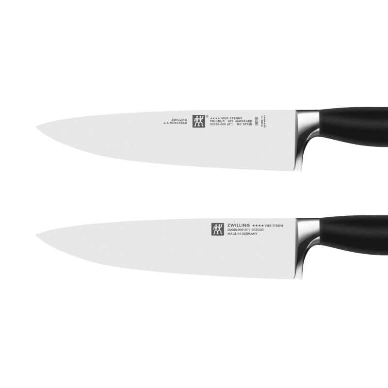 Набор ножей в подставке с заточкой Zwilling Four Star 35145-000 7 пр.