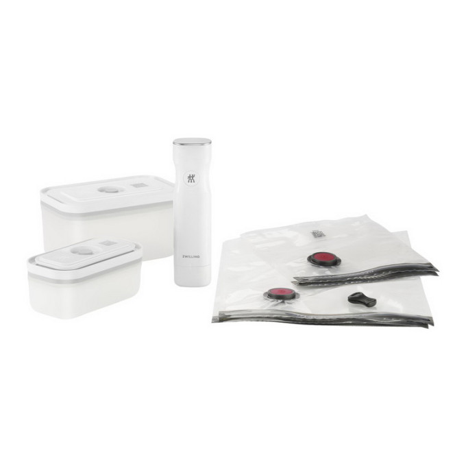 Набор для вакуумного хранения продуктов, пластик, S/M, Zwilling 36807-006 7 пр.