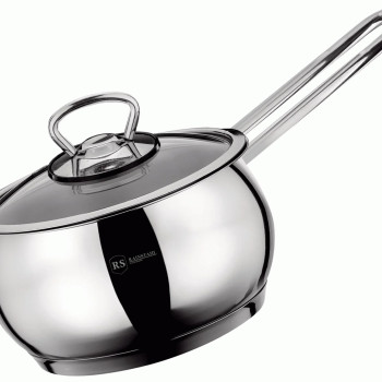 Ковш со стеклянной крышкой Rainstahl RS/SP 3108-16, 1,7 л