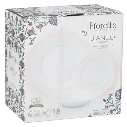 Столовый сервиз Fioretta BIANCO TDS100 18 пр.