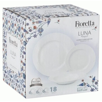 Столовый сервиз LUNA TDS200 18 пр.