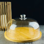 Блюдо 28,5см с крышкой Lenardi BAMBOO 140-098